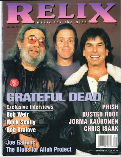 RELIX used GRATEFULDEAD他 Grateful Dead - April 1996 Relix Issue | relix.shop