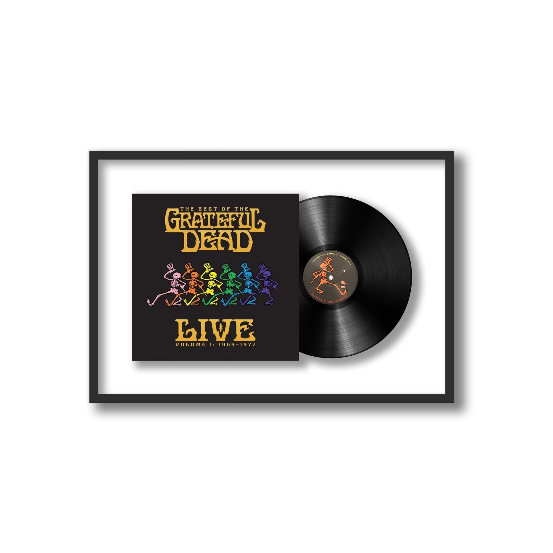 Grateful Dead - Best of the Grateful Dead Live: 1969-1977, Vol. 1 (Framed Vinyl)