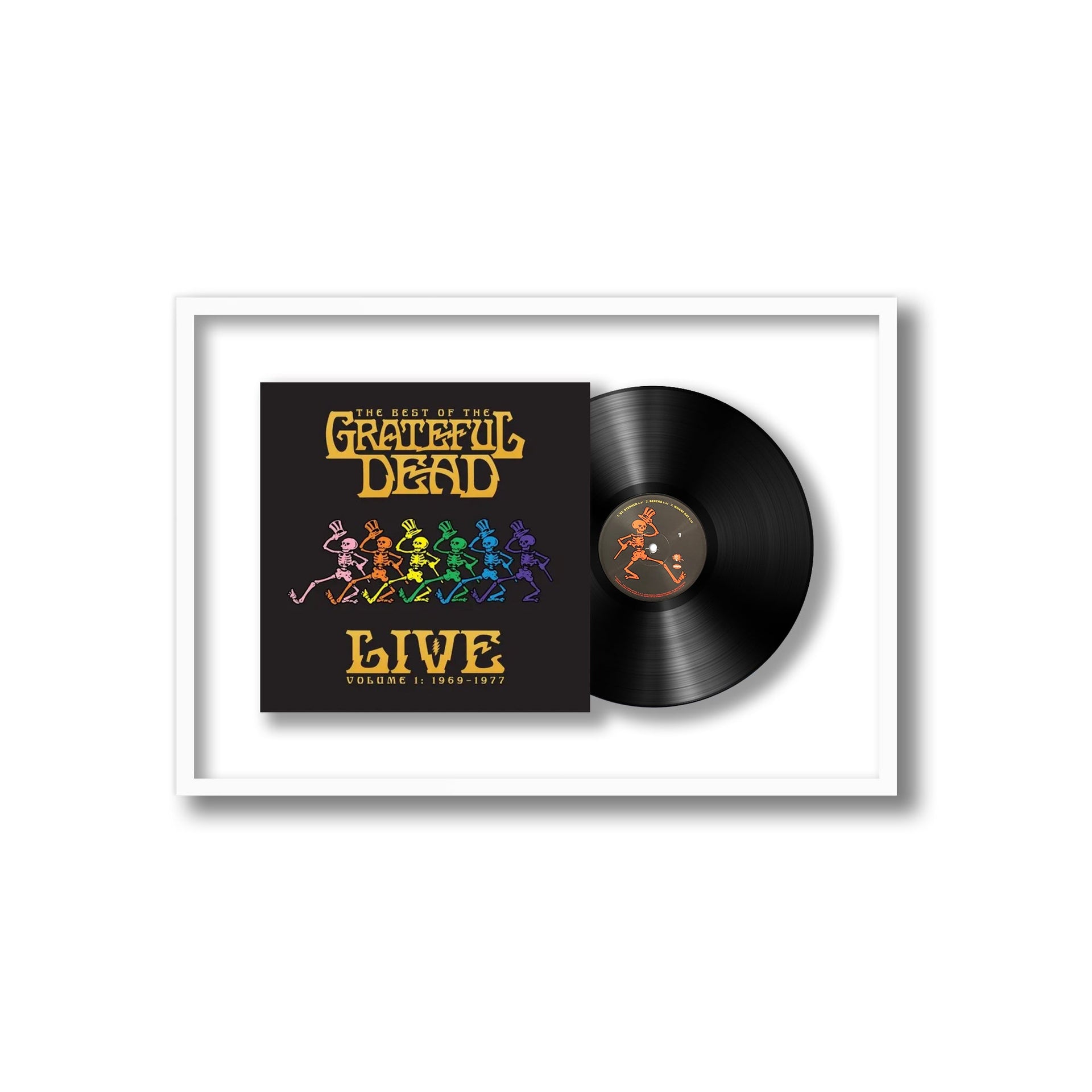Grateful Dead - Best of the Grateful Dead Live: 1969-1977, Vol. 1 (Framed Vinyl)