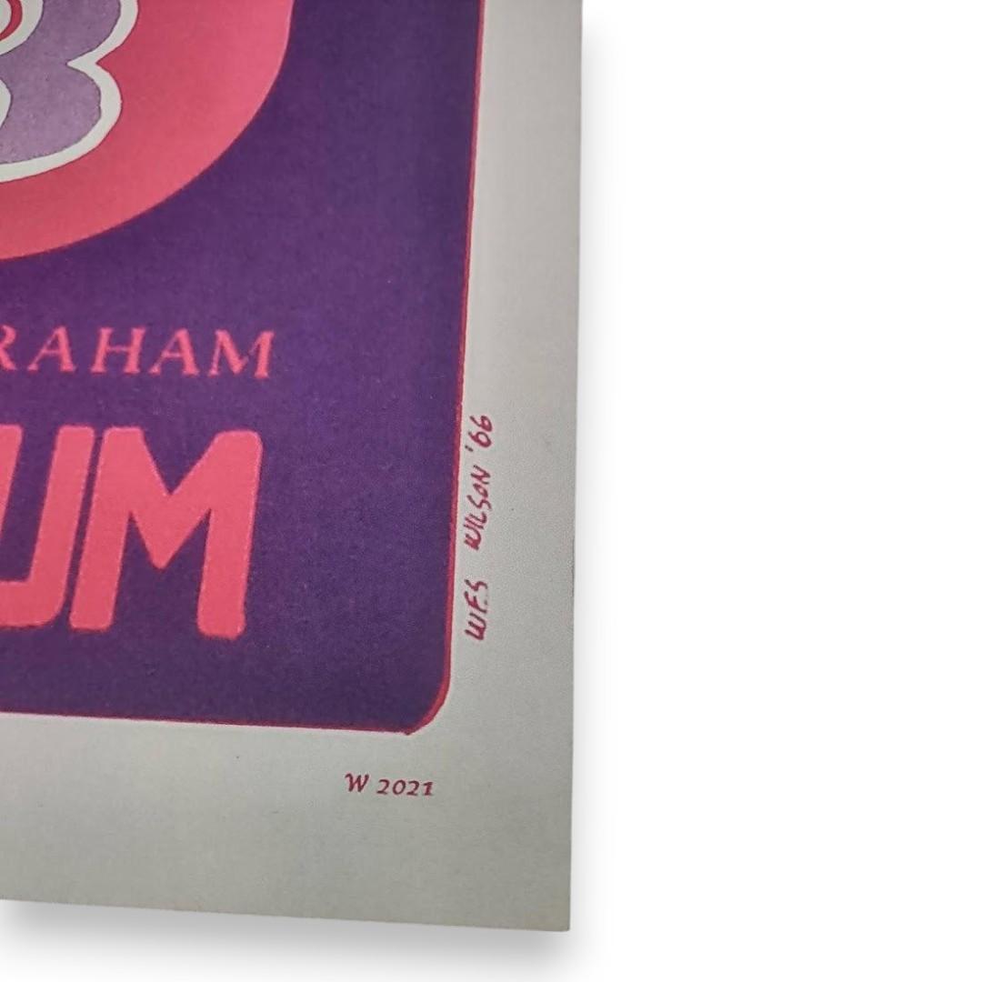 Grateful Dead, Big Brother & The Holding Company – The Fillmore, San Francisco (Jul 1–3, 1966) by Wes Wilson