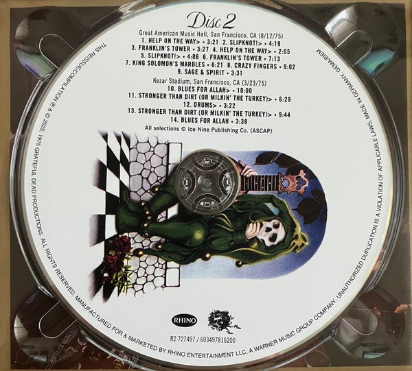Grateful Dead – Blues For Allah (3-CD) - Close-Up