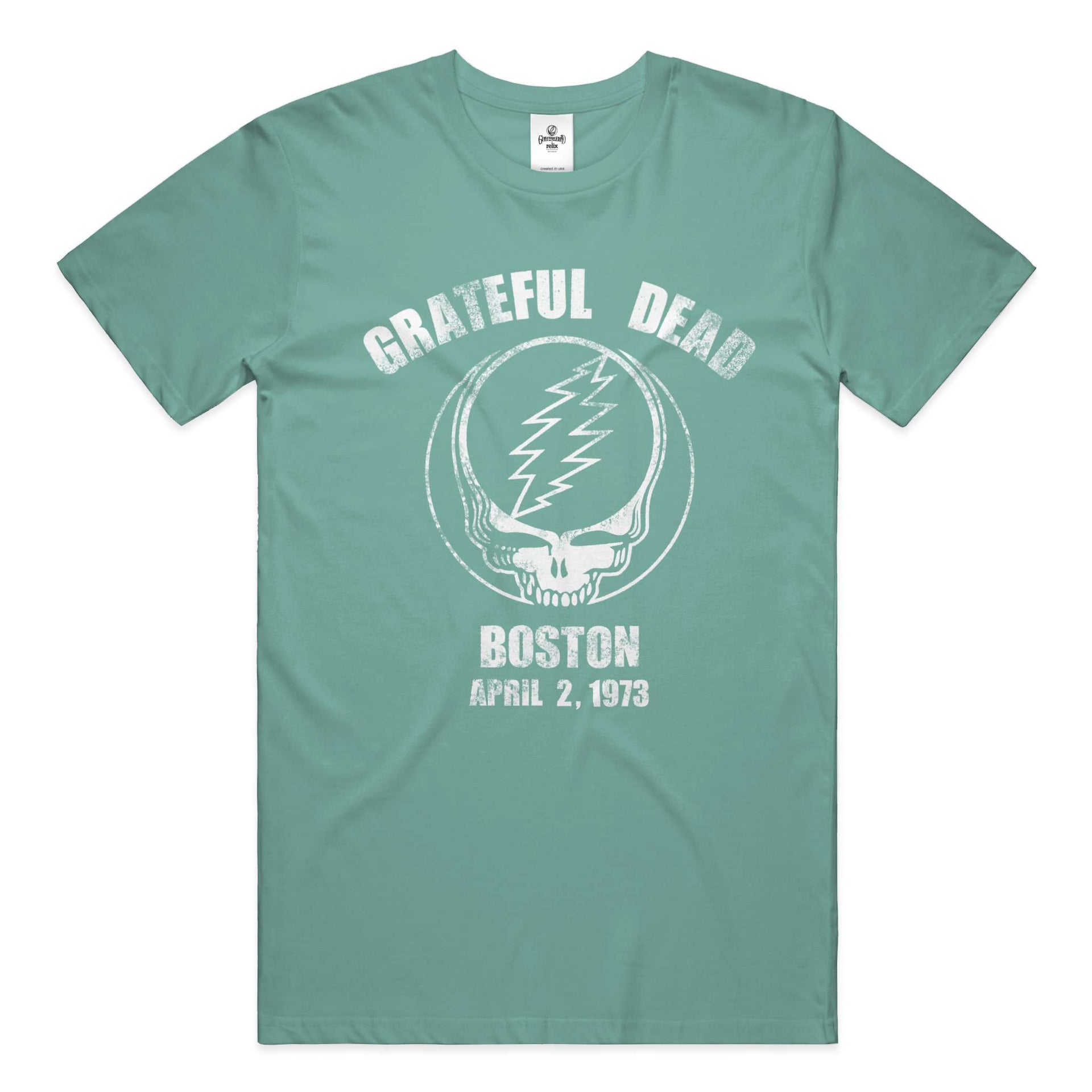 Grateful Dead Boston April 2, 1973 Tee - Island Reef