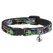 Grateful Dead Breakaway Cat Collar | Dave's Picks Vol. 9 Art (with Bell)