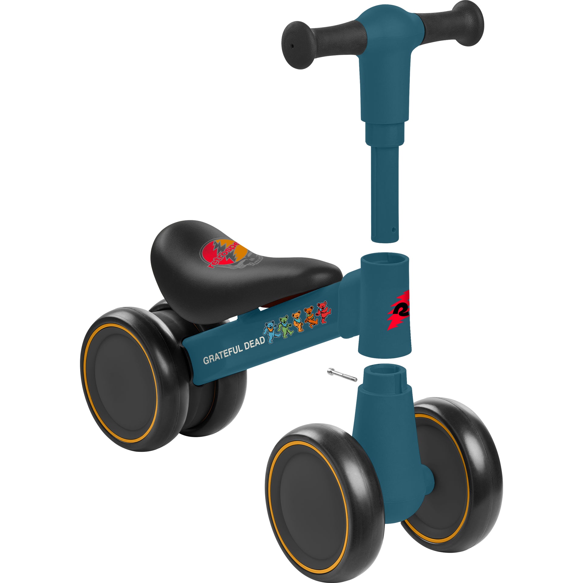 Grateful Dead Cricket 2 Baby Walker Balance Bike (12-24 mos)