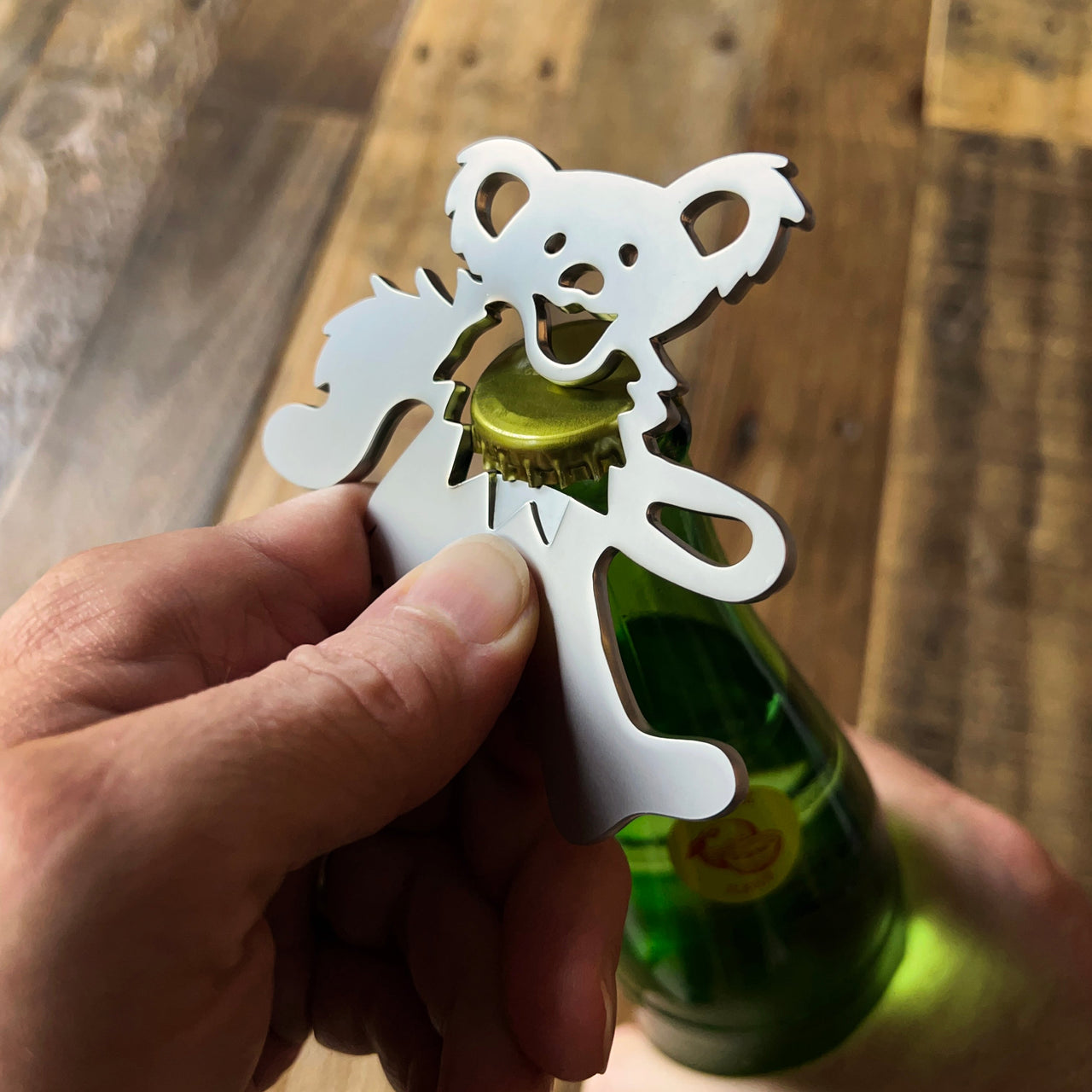Grateful Dead Dancing Bear Bottle Opener