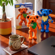 Grateful Dead Dancing Bear Brick Set | Ashbury Orange