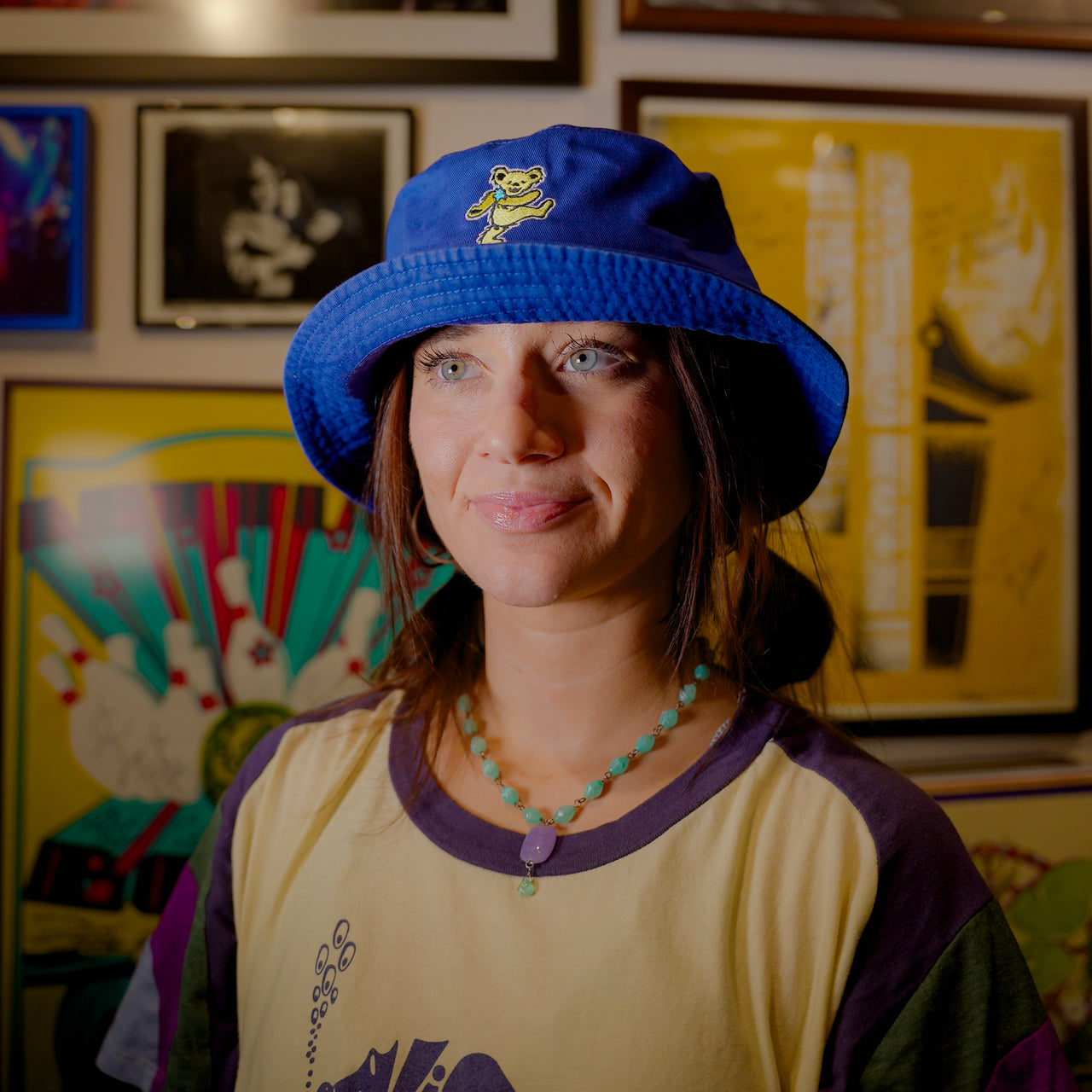 Grateful Dead Dancing Bear Bucket Hat