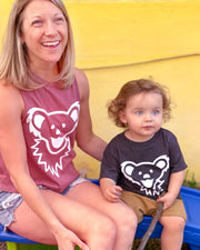 Grateful Dead Dancing Bear Face Toddler T-Shirt