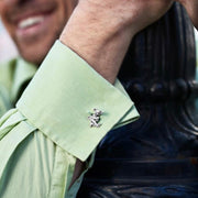 Grateful Dead Dancing Bear Sterling Silver Cufflinks