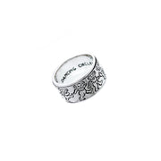 Grateful Dead Dancing Bear Sterling Silver Spinner Ring