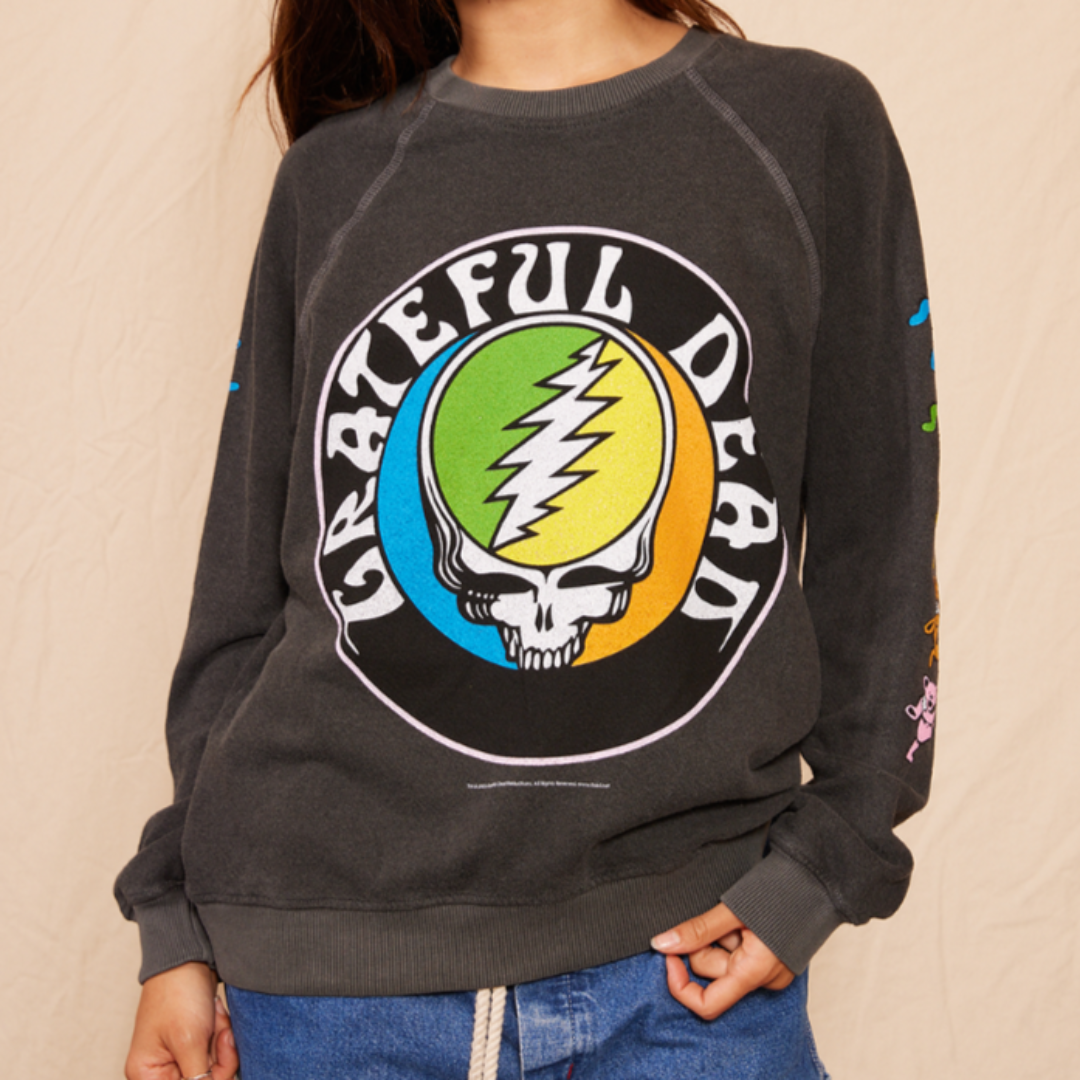 Grateful Dead Dancing Bears Crewneck Sweatshirt