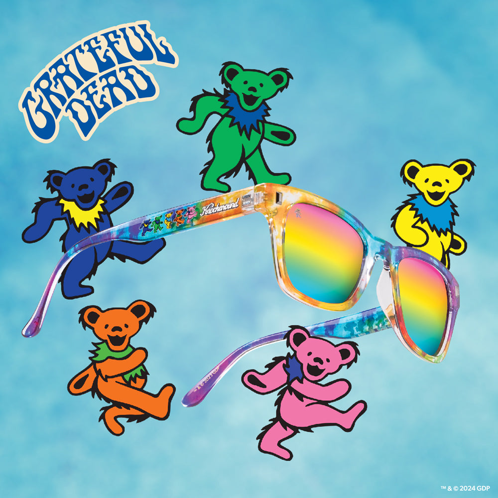 Grateful Dead Dancing Bears Seventy Nines Polarized Sunglasses