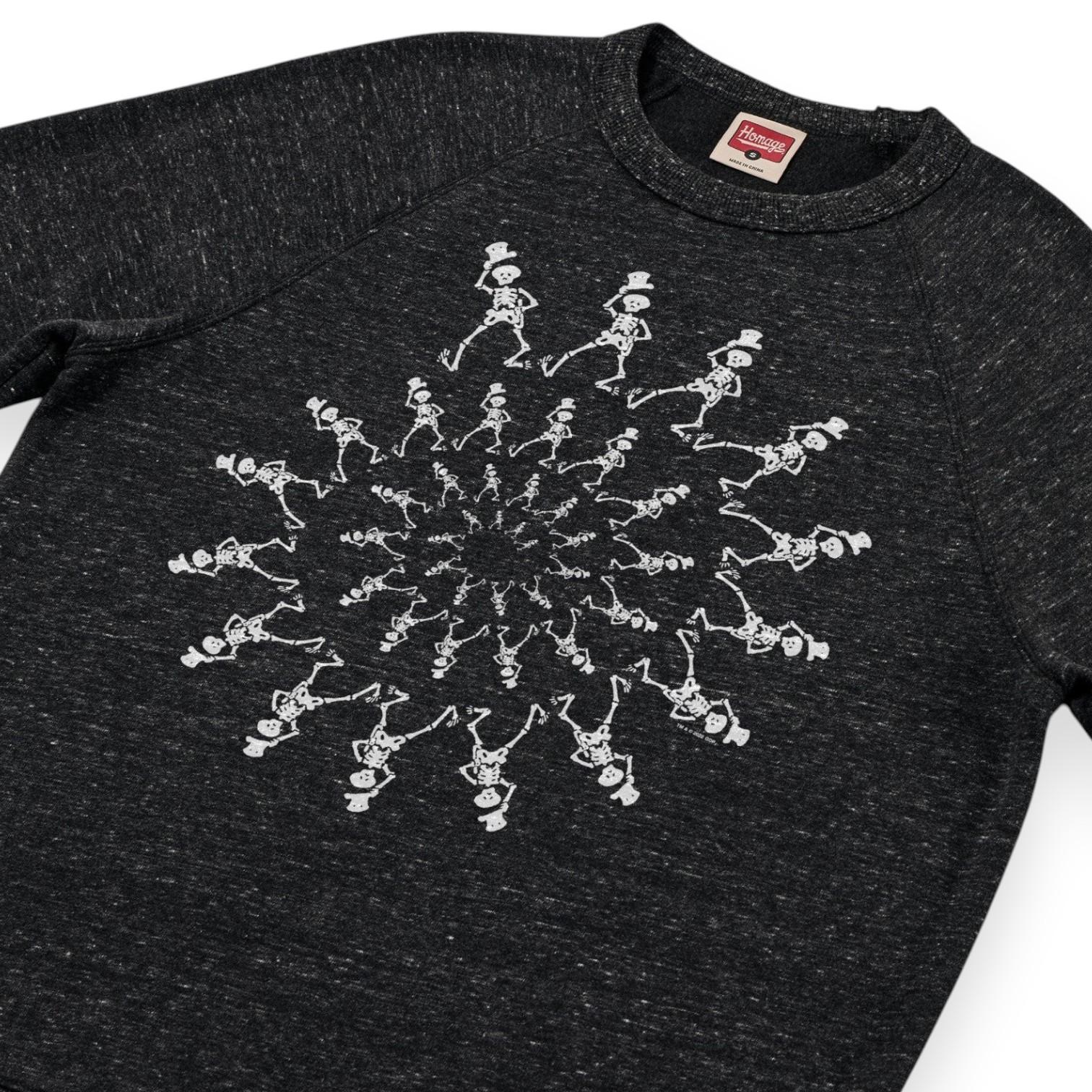Grateful Dead Dancing Skeletons Crewneck Sweatshirt