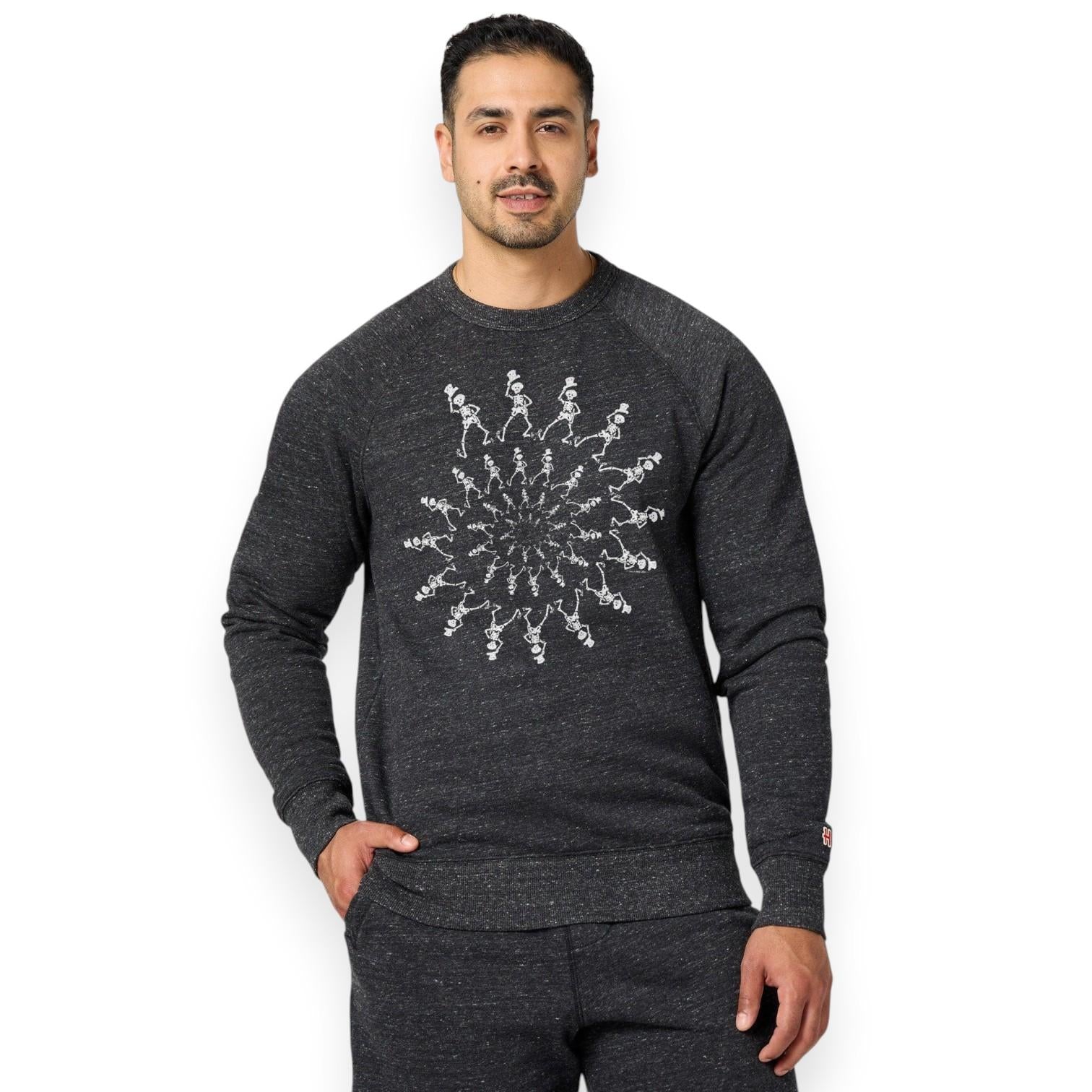 Grateful Dead Dancing Skeletons Crewneck Sweatshirt