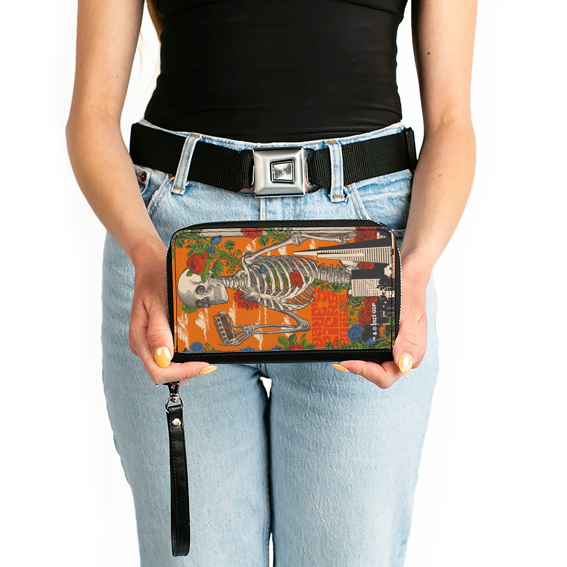 Grateful Dead Dave's Picks Zipper Wallet | Orange