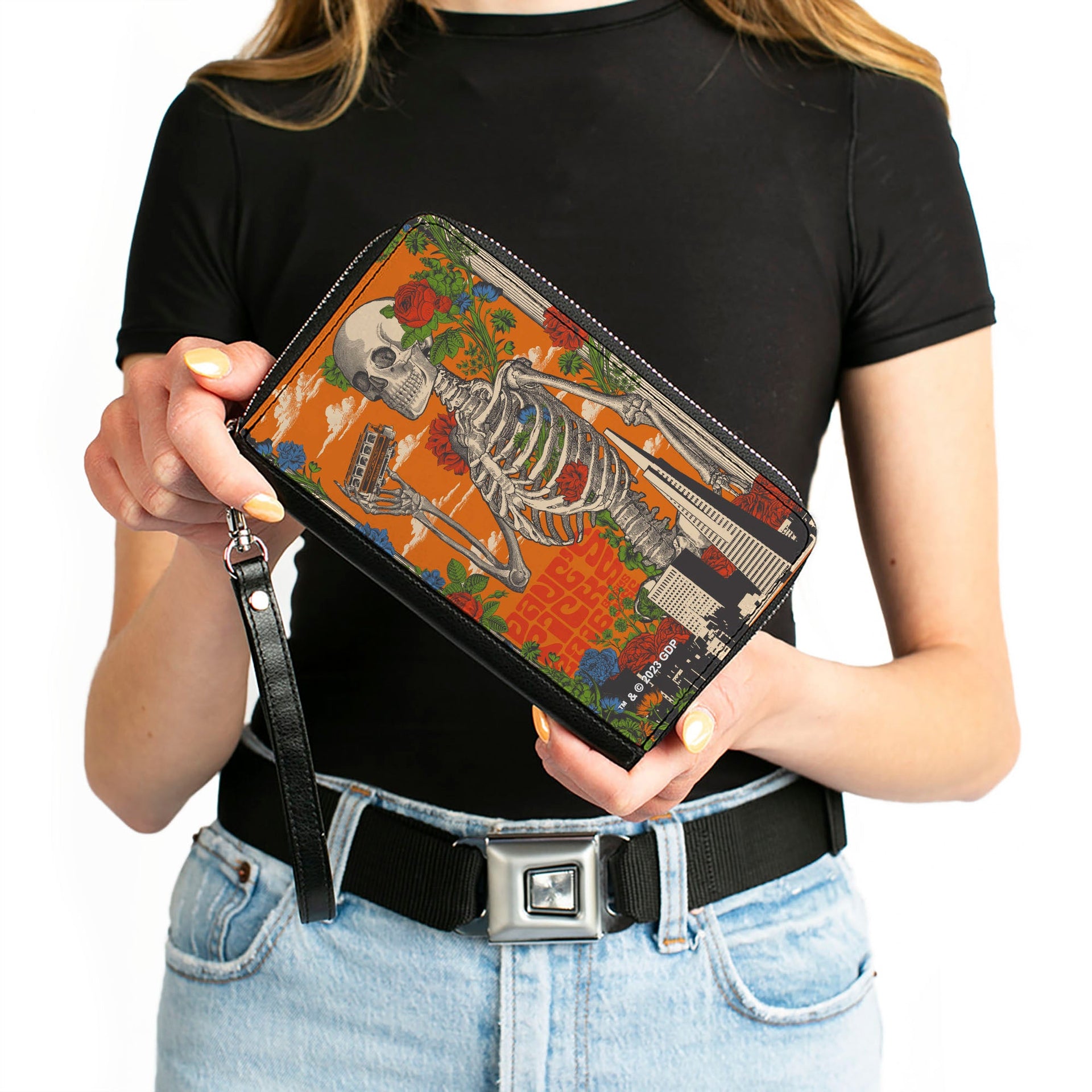 Grateful Dead Dave's Picks Zipper Wallet | Orange