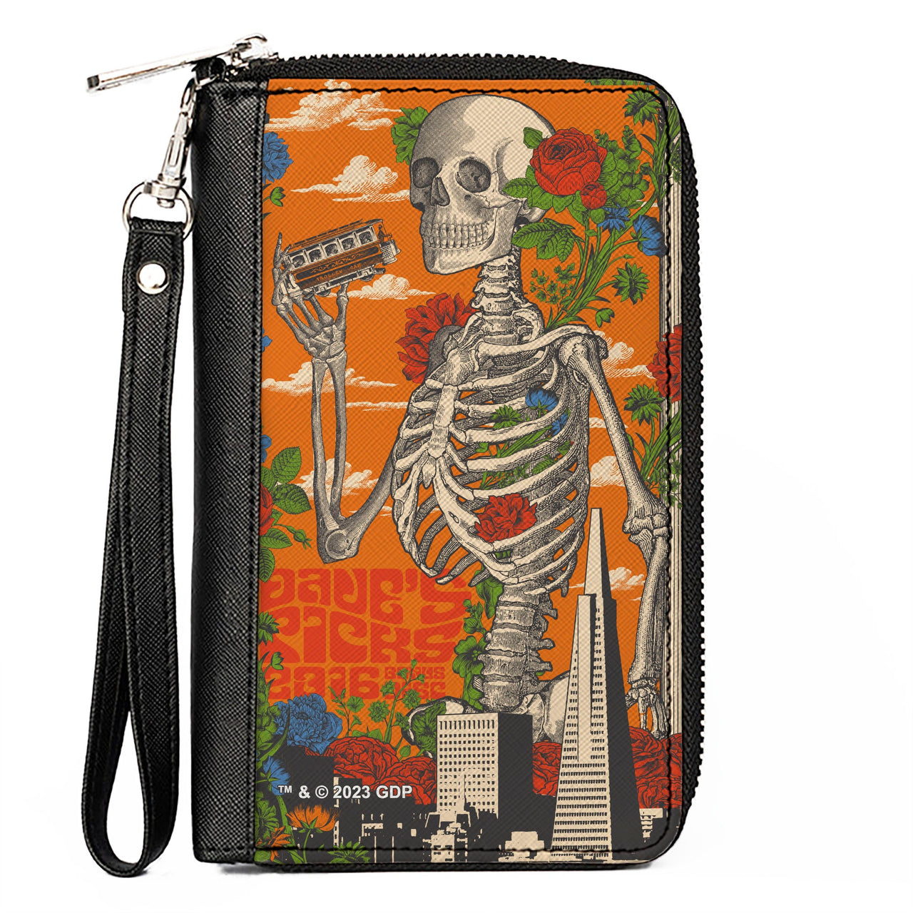 Grateful Dead Dave's Picks Zipper Wallet | Orange