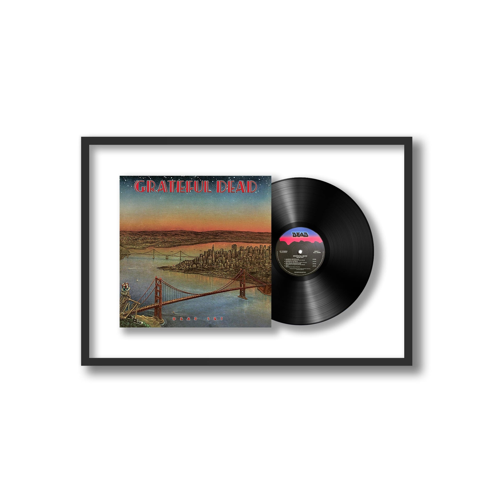Grateful Dead - Dead Set (Framed Vinyl)