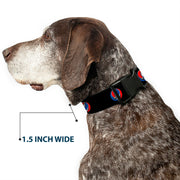 Grateful Dead Dog Collar | Black Steal Your Face