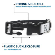 Grateful Dead Dog Collar | Black/White Space Your Face