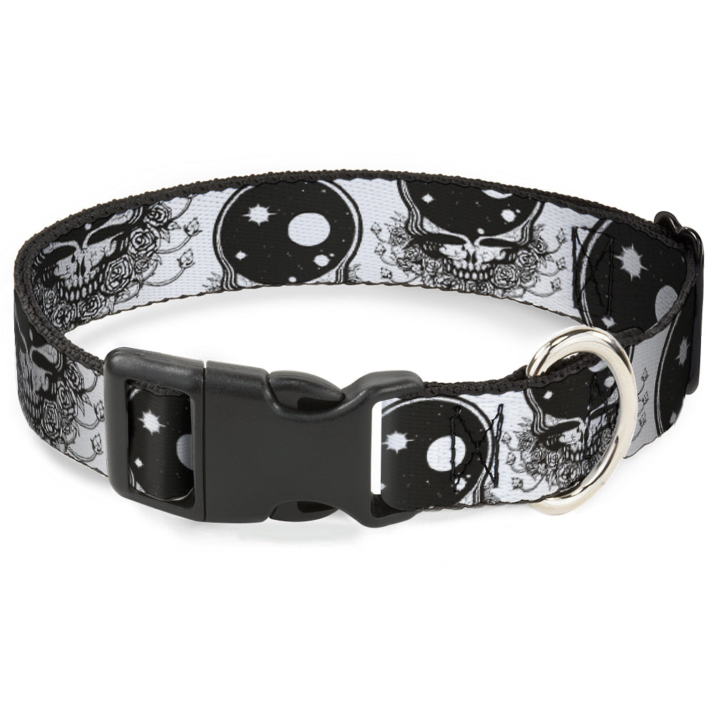 Grateful Dead Dog Collar | Black/White Space Your Face