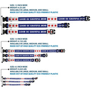 Grateful Dead Dog Collar | "Good Ol' Grateful Dead" Text