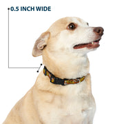 Grateful Dead Dog Collar | Orange Sunshine Daydream