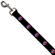 Grateful Dead Dog Leash | Black Steal Your Face