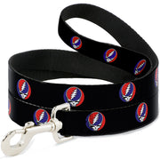 Grateful Dead Dog Leash | Black Steal Your Face
