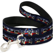 Grateful Dead Dog Leash | Dave's Picks Skeleton Art