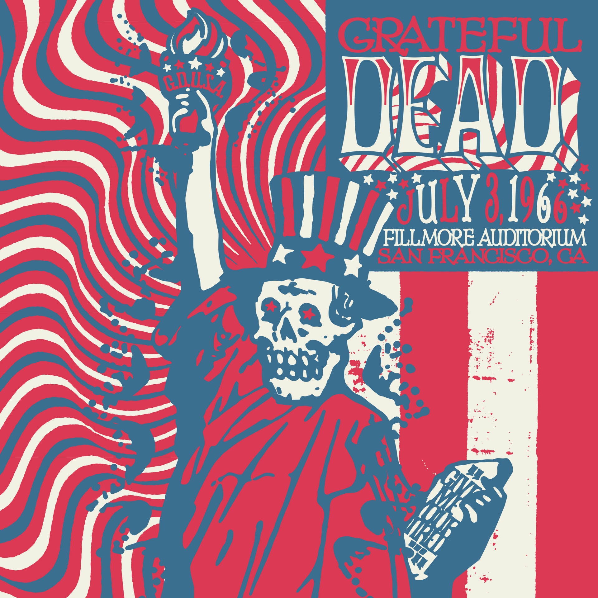 Grateful Dead – Fillmore Auditorium, San Francisco, CA, 7/3/66 (2-CD)