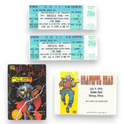 Grateful Dead – Final Show Ticket & Backstage Pass Set (Soldier Field, Chicago, IL – July 8–9, 1995)