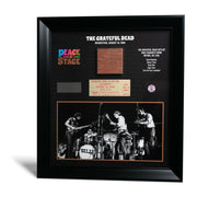 Grateful Dead | Framed Woodstock Stage and Original Ticket