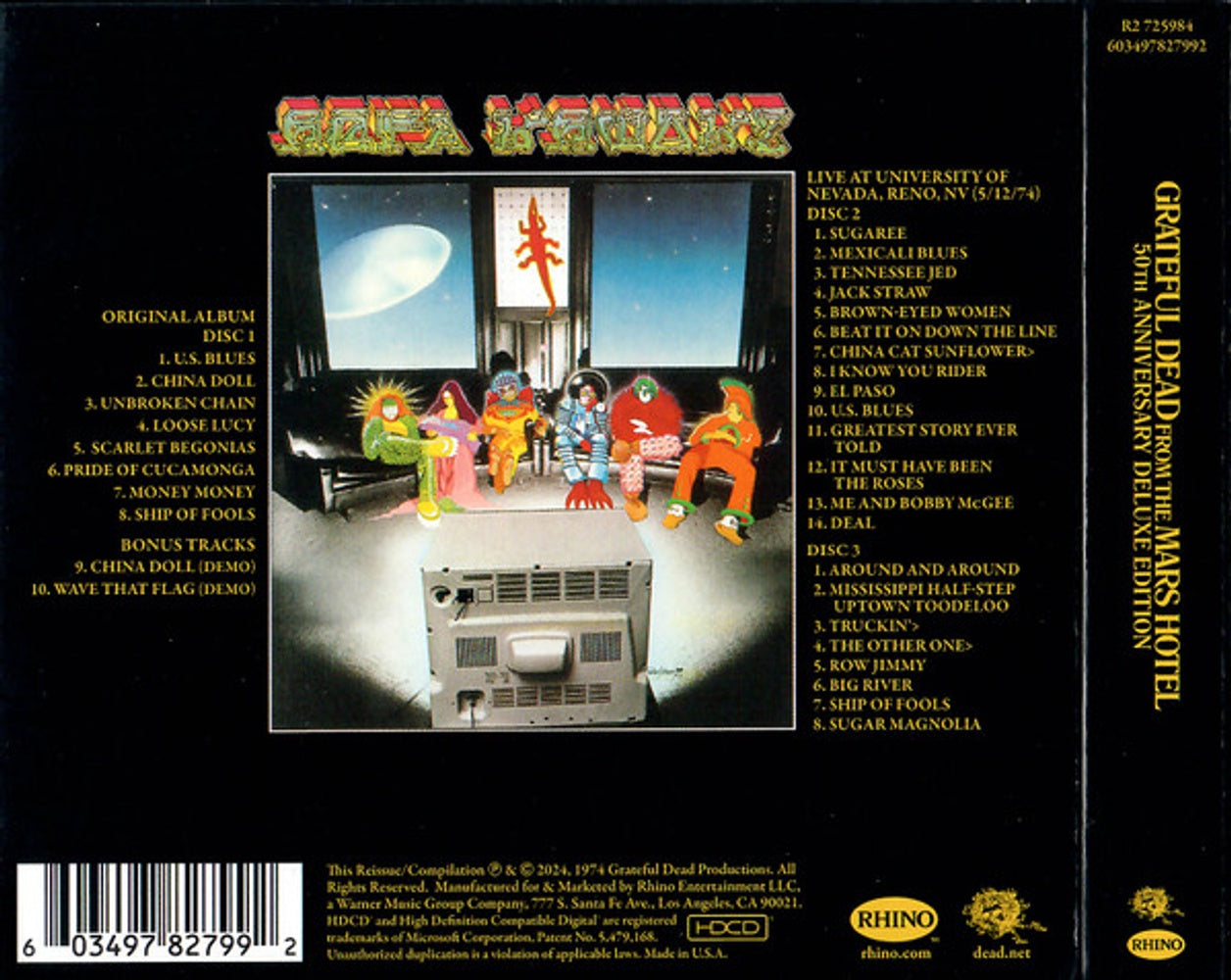 Grateful Dead – From The Mars Hotel (50th Anniversary, Deluxe 3-CD Set) - Alternate View