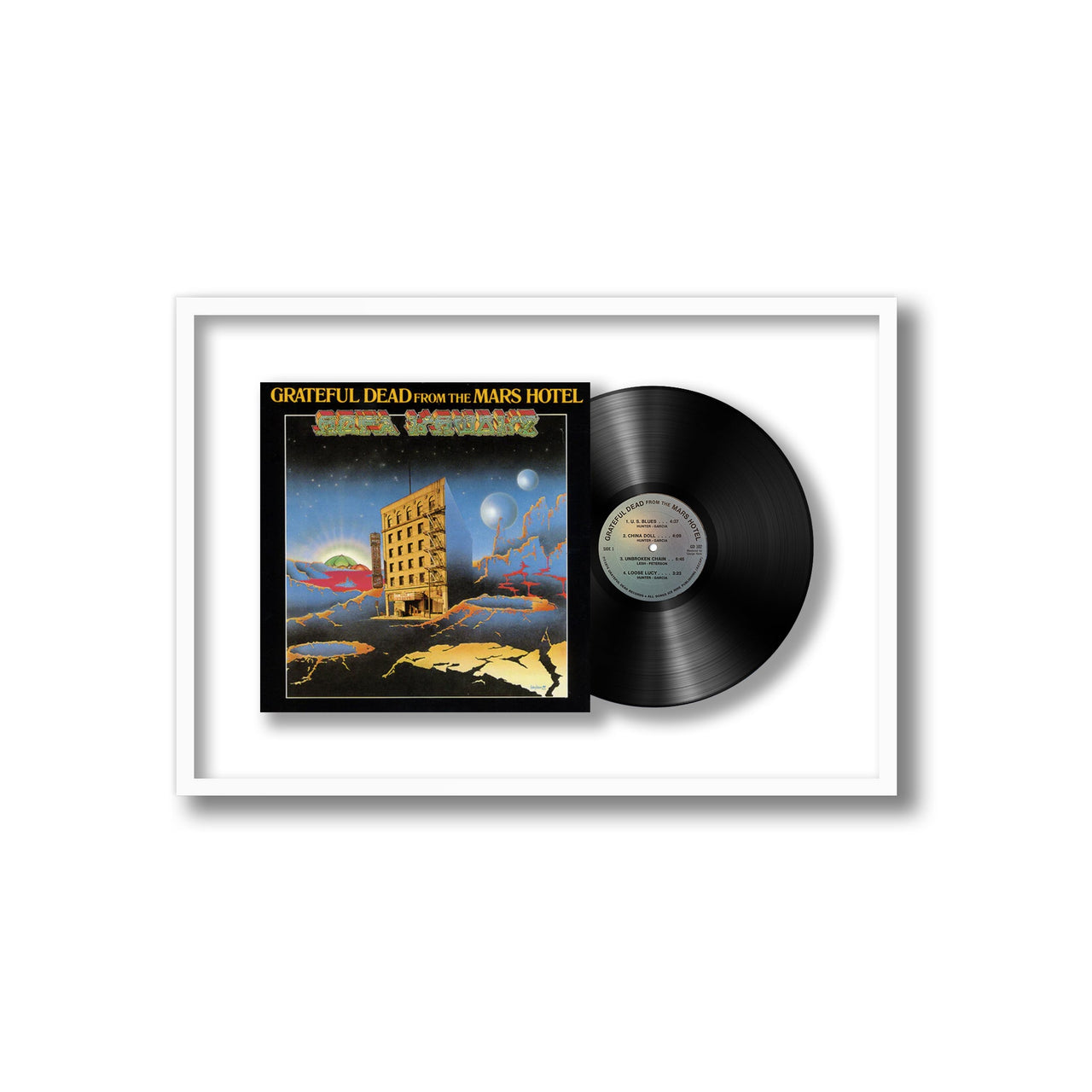 Grateful Dead - From the Mars Hotel (Framed Vinyl)