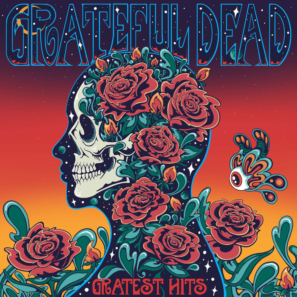 Grateful Dead – Gratest Hits (Blue LP Vinyl) - Back