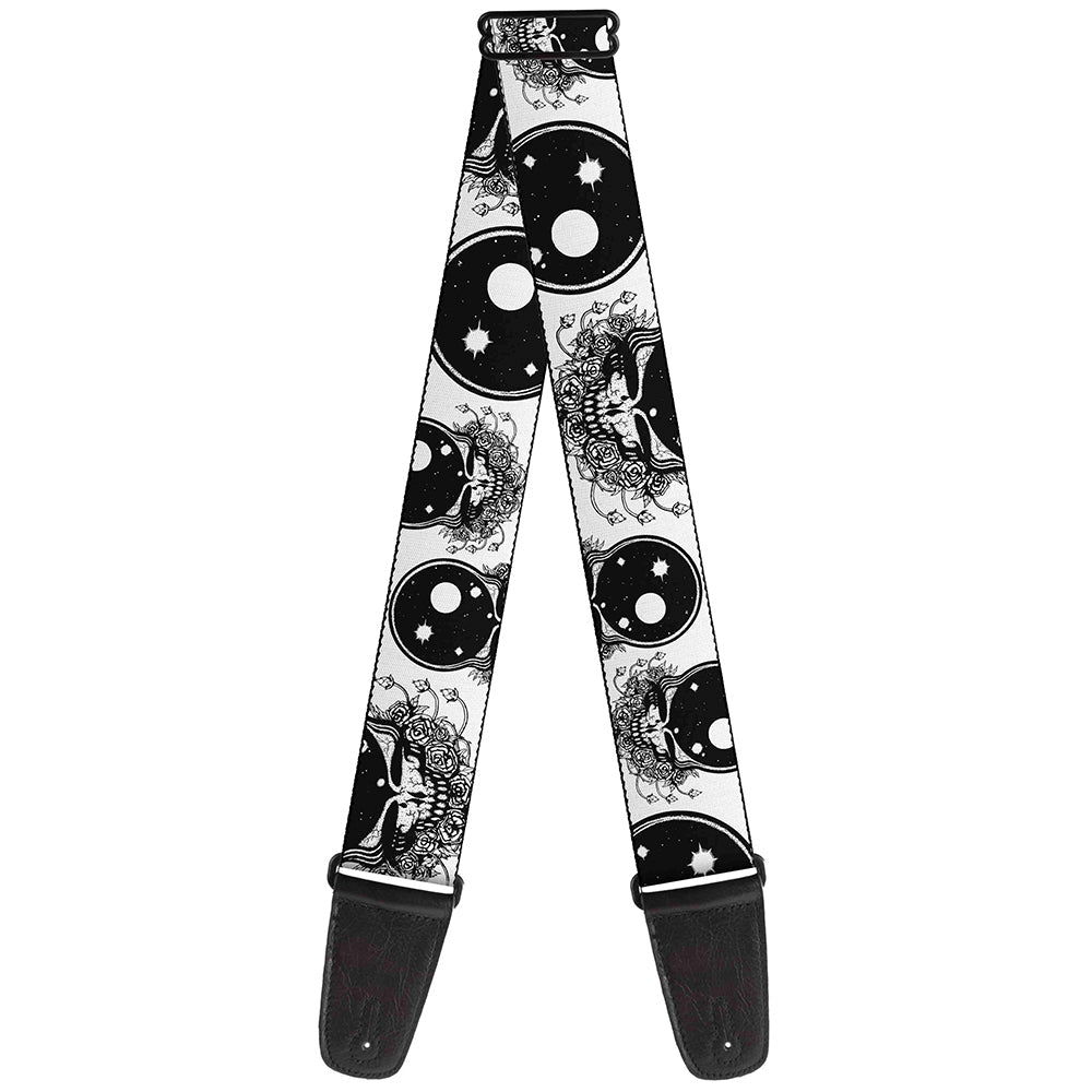 Grateful Dead Guitar Strap | Black/White Space Your Face