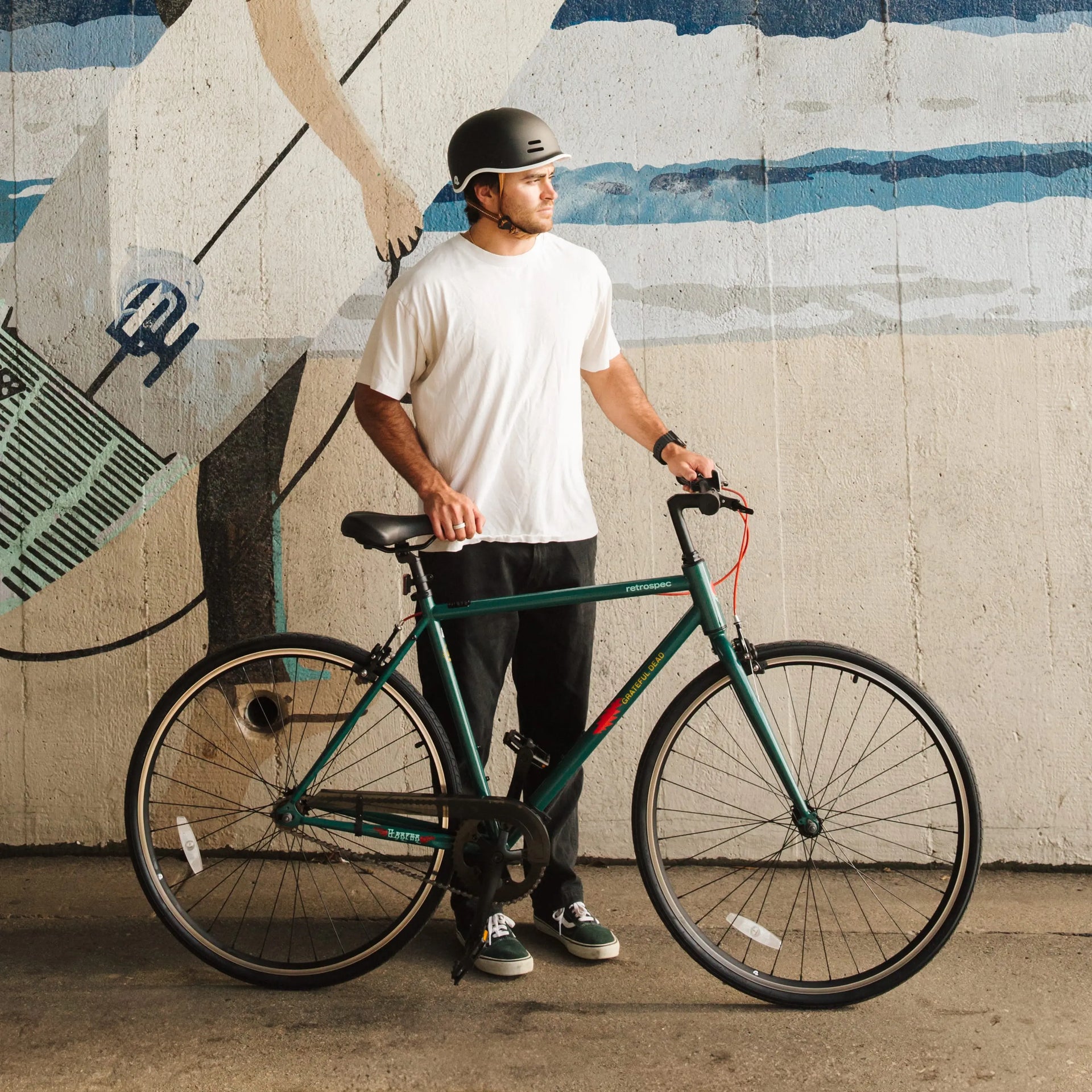 aluminium fixed gear bike Grateful Dead Harper Fixie Bike