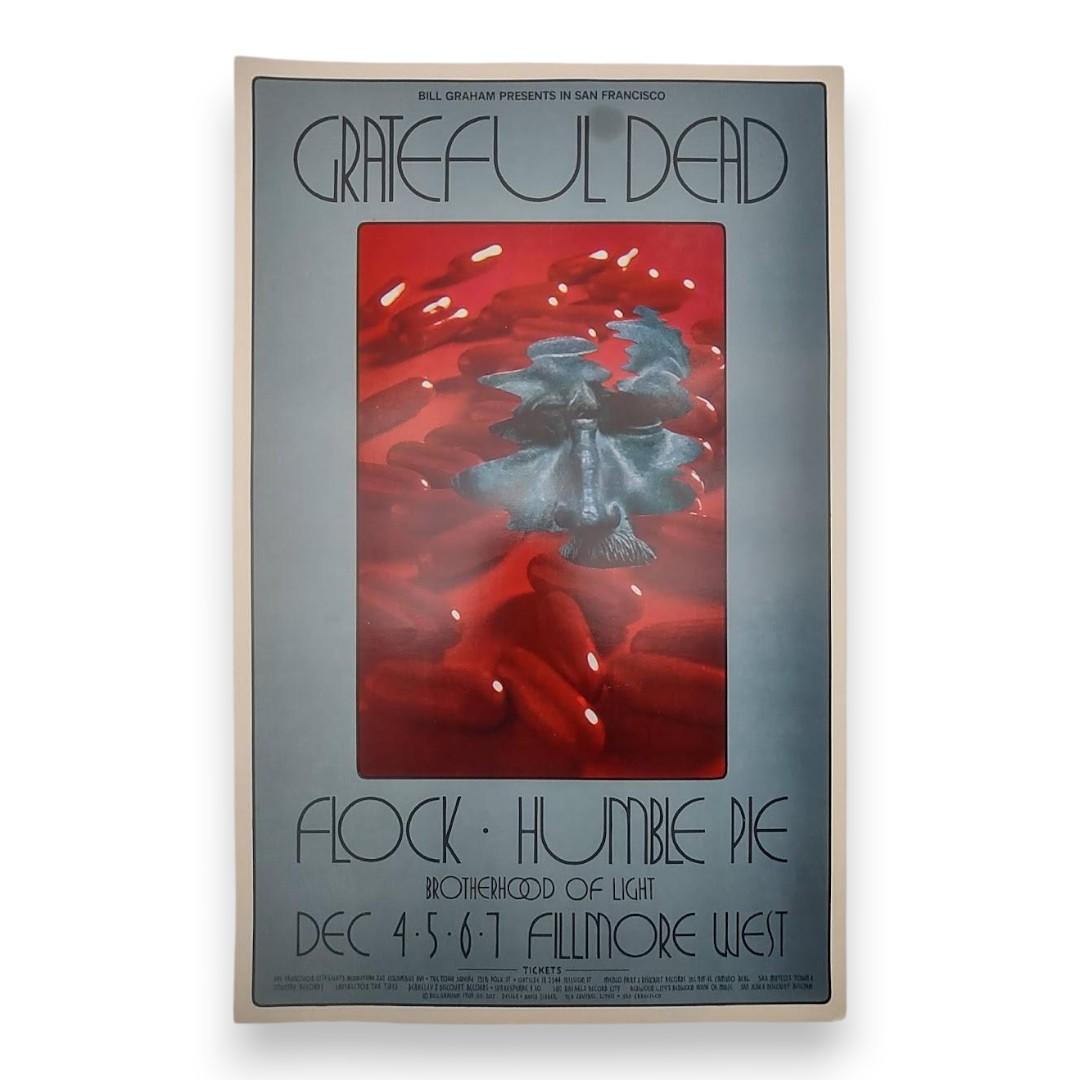Grateful Dead, Humble Pie – The Fillmore, San Francisco (Dec 4–7, 1969) by David Singer (Fair Condition)
