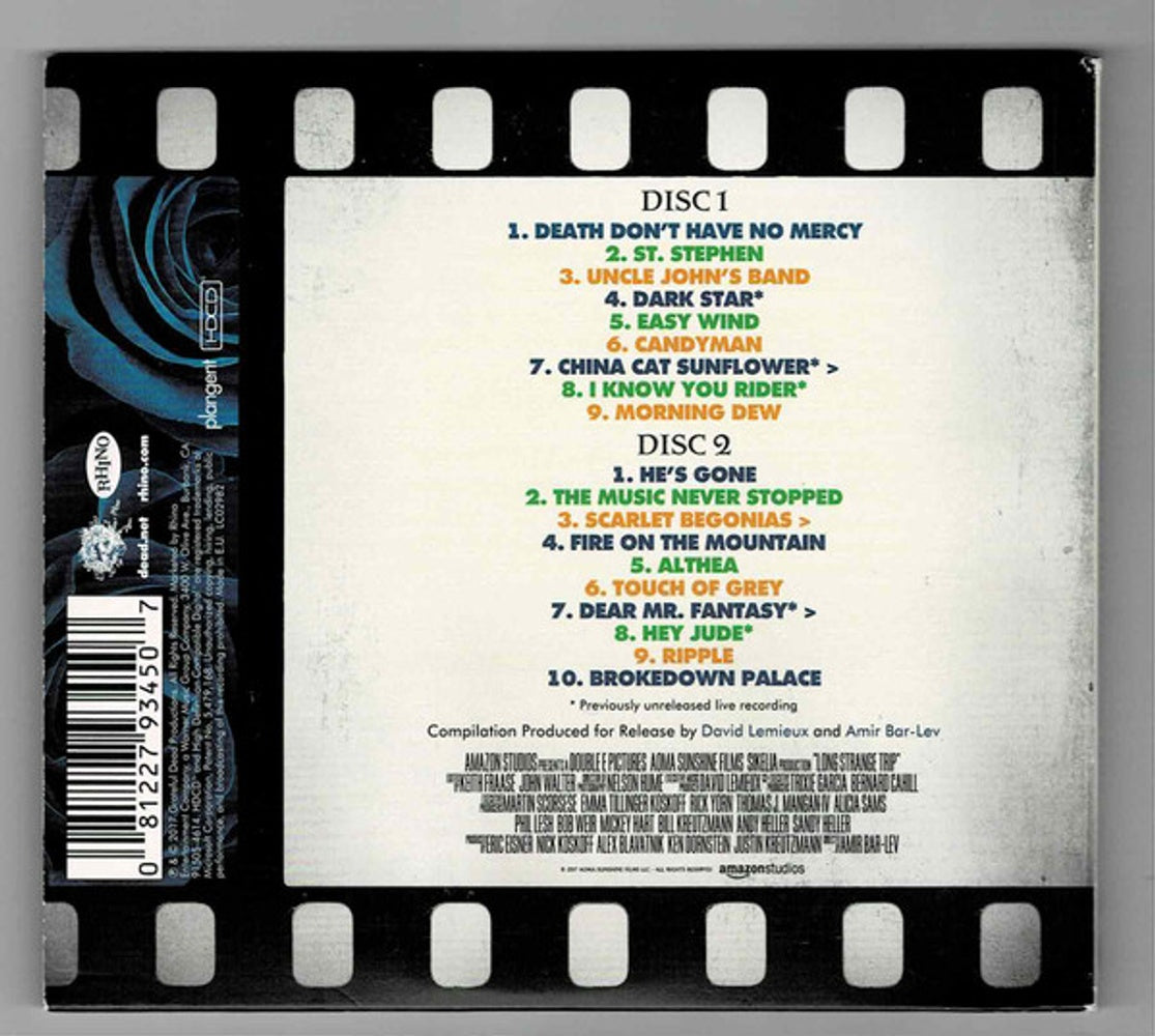 Grateful Dead – Long Strange Trip Soundtrack (2-CD) - Detail