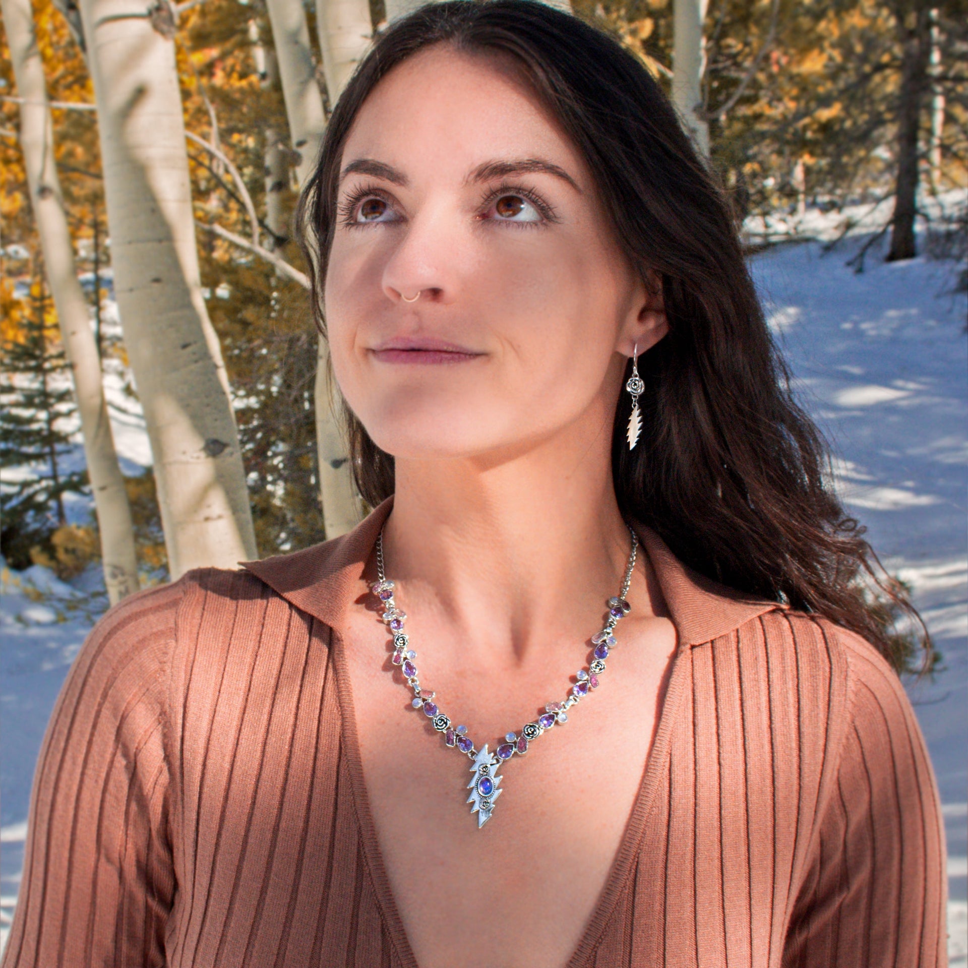 Grateful Dead Love In The Dream Necklace | Amethyst