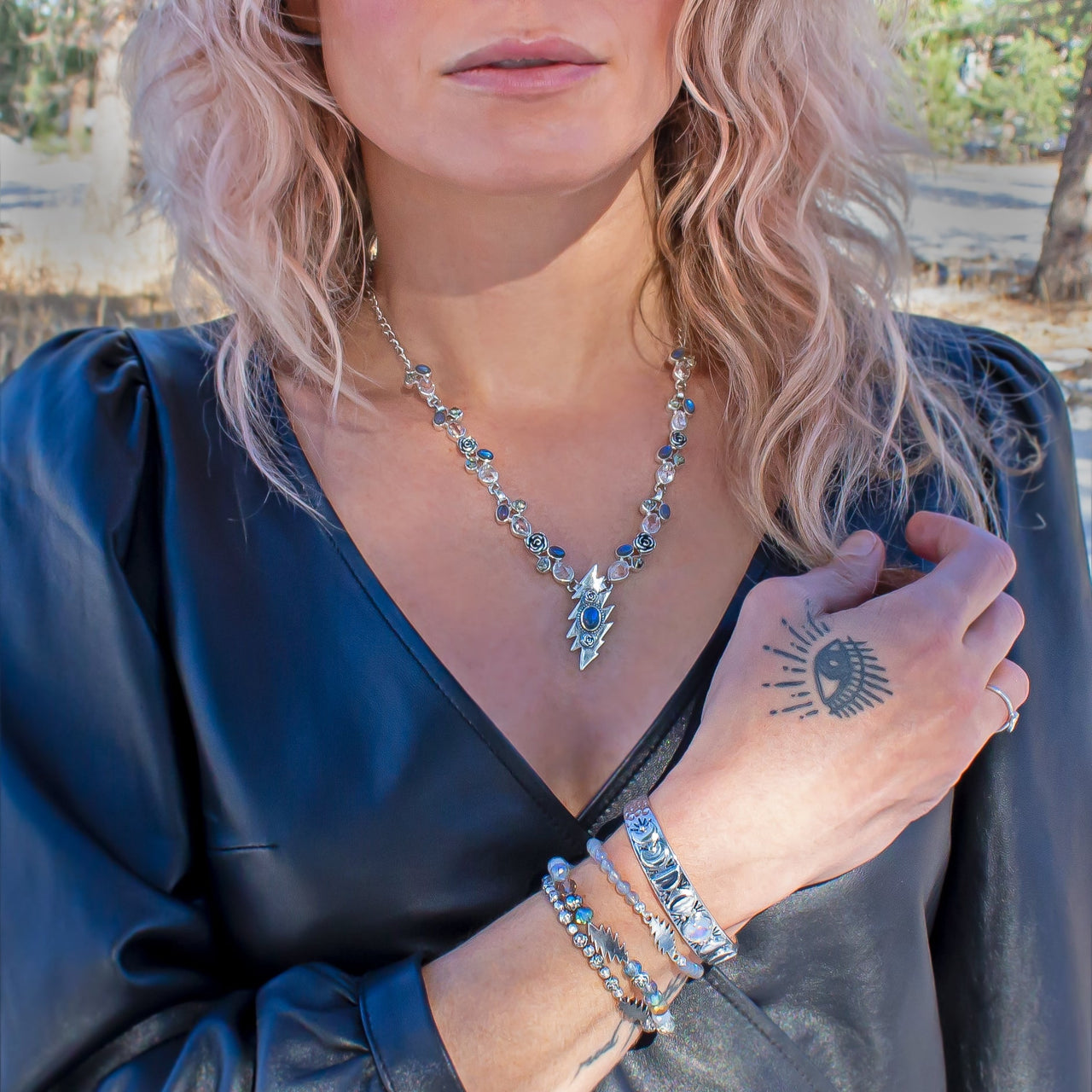 Grateful Dead Love In The Dream Necklace | Labradorite