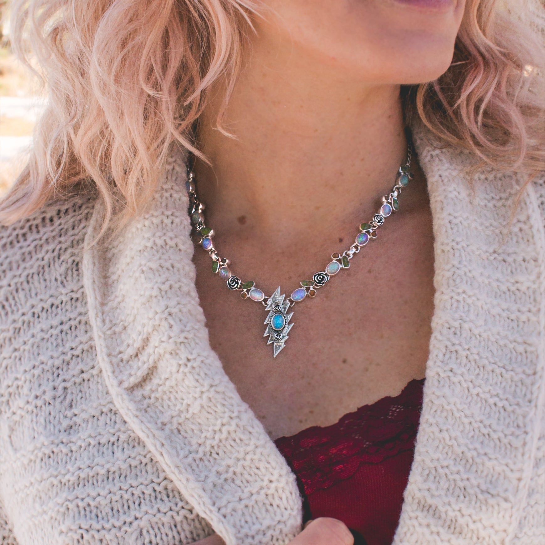 Grateful Dead Love In The Dream Necklace | Opal
