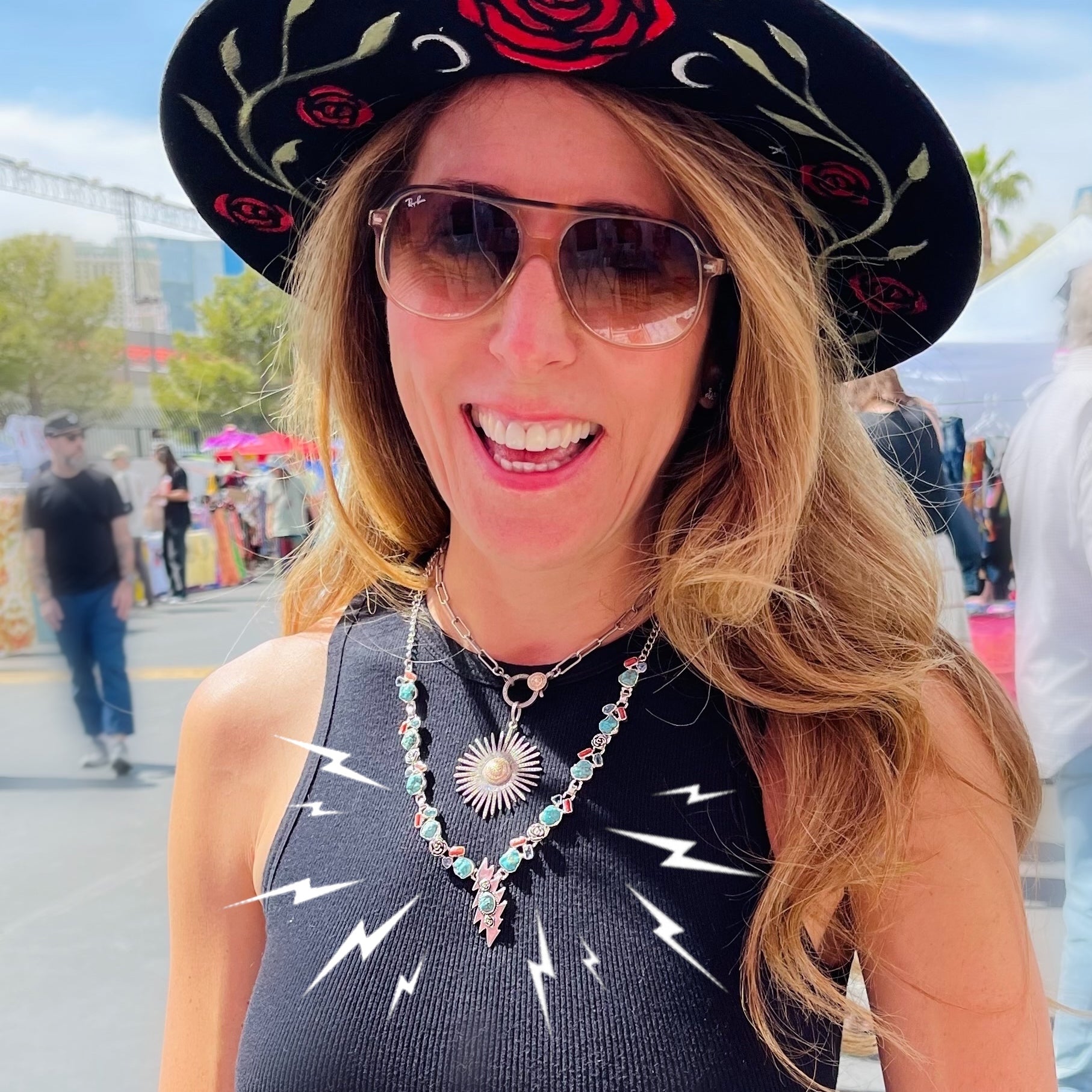 Grateful Dead Love In The Dream Necklace | Turquoise