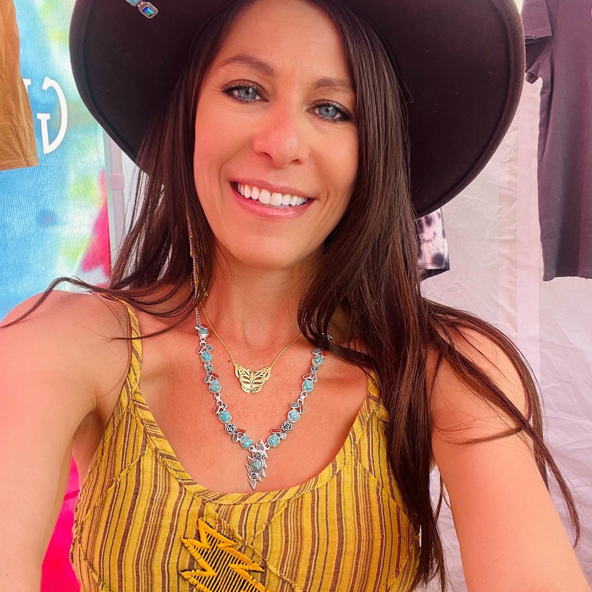 Grateful Dead Love In The Dream Necklace | Turquoise