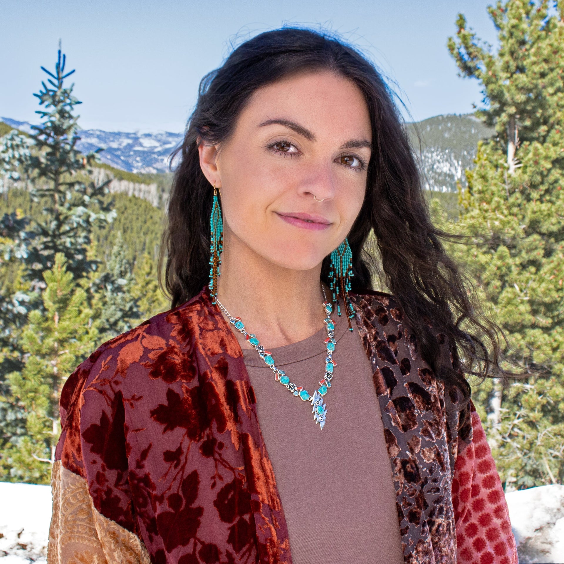 Grateful Dead Love In The Dream Necklace | Turquoise