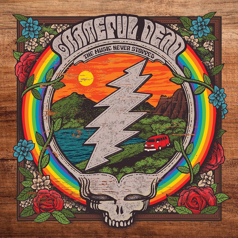 Grateful Dead – Music Never Stopped (3-CD) - Back