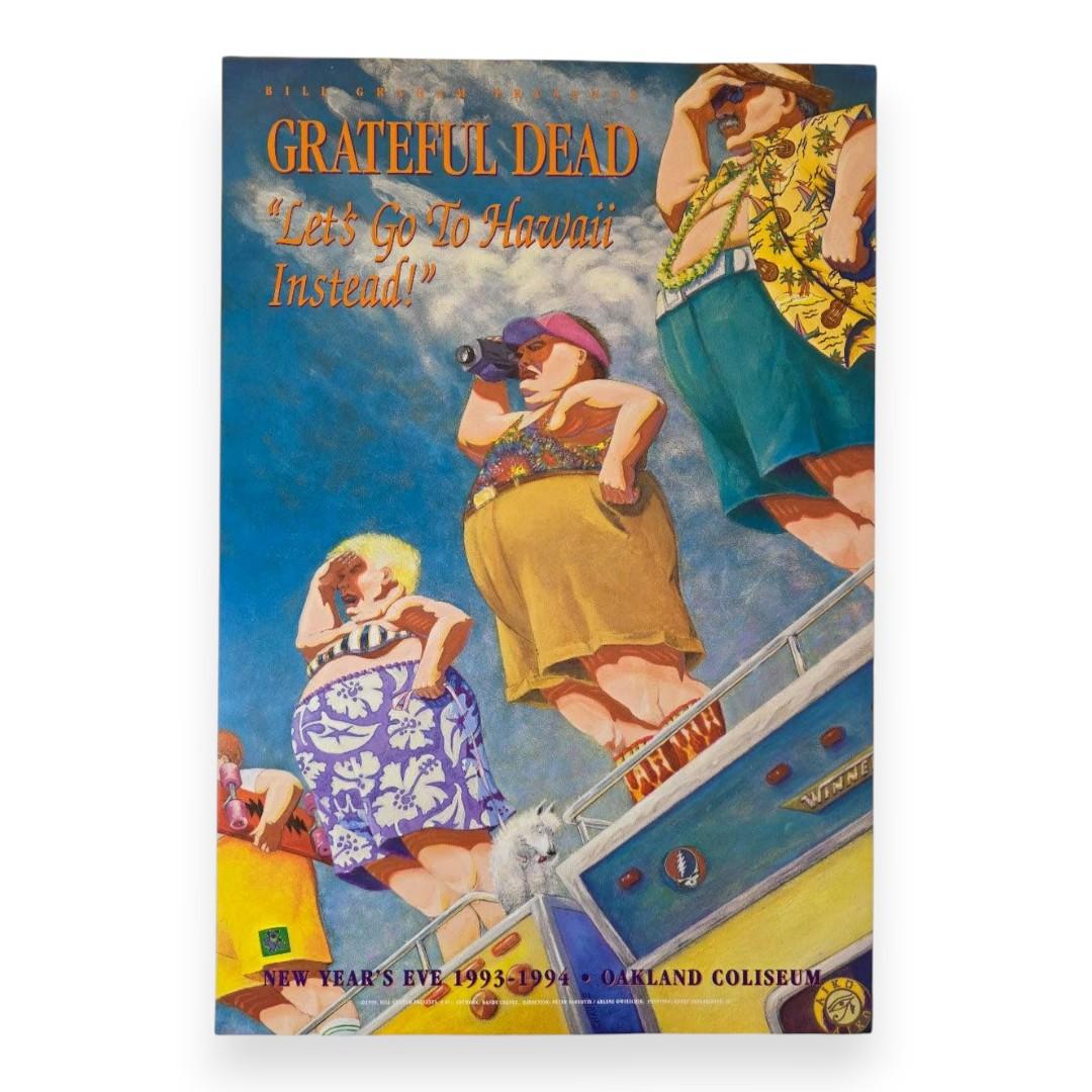 Grateful Dead – Oakland Coliseum, Oakland (Dec 31, 1993) by Randy Chavez