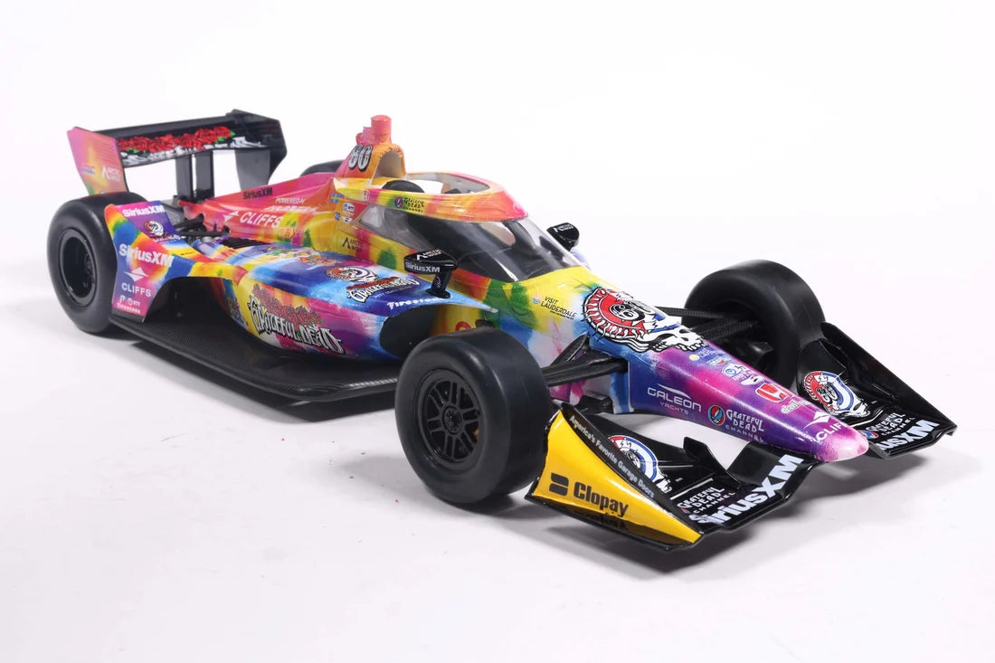 Grateful Dead Officially Licensed 1:18 Scale Indy Race Car – 10" Limited Edition Diecast Collectible