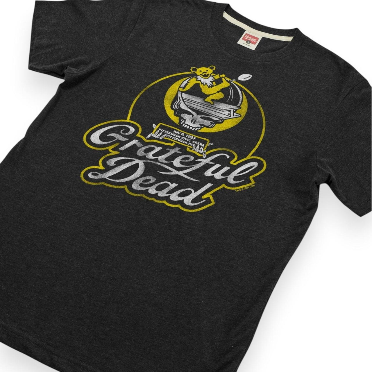 Grateful Dead Pittsburgh Civic Arena T-Shirt
